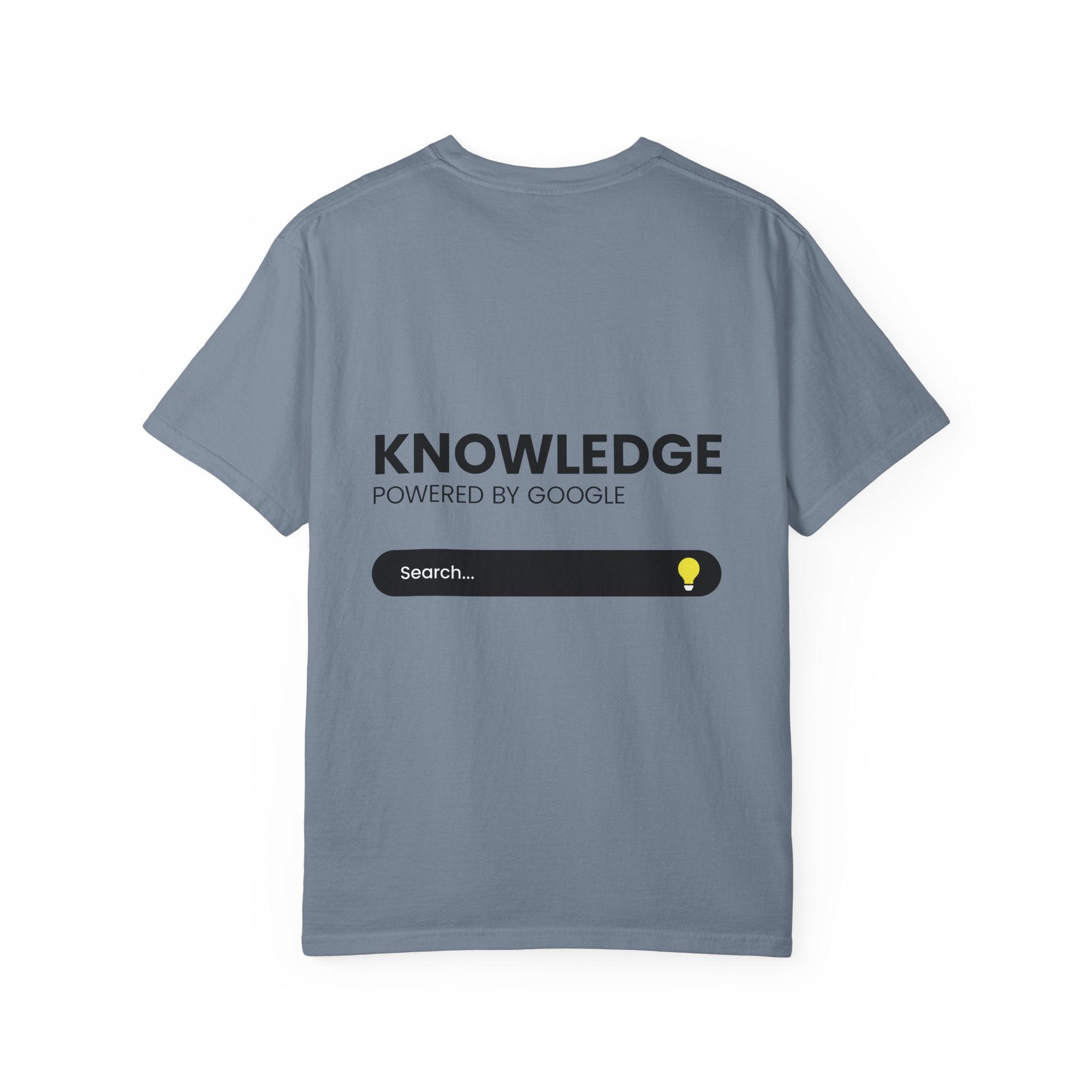 T-Shirt — "TWO years of awesomeness" Anniversary Tee with "Knowledge Powered by Google" Back Design