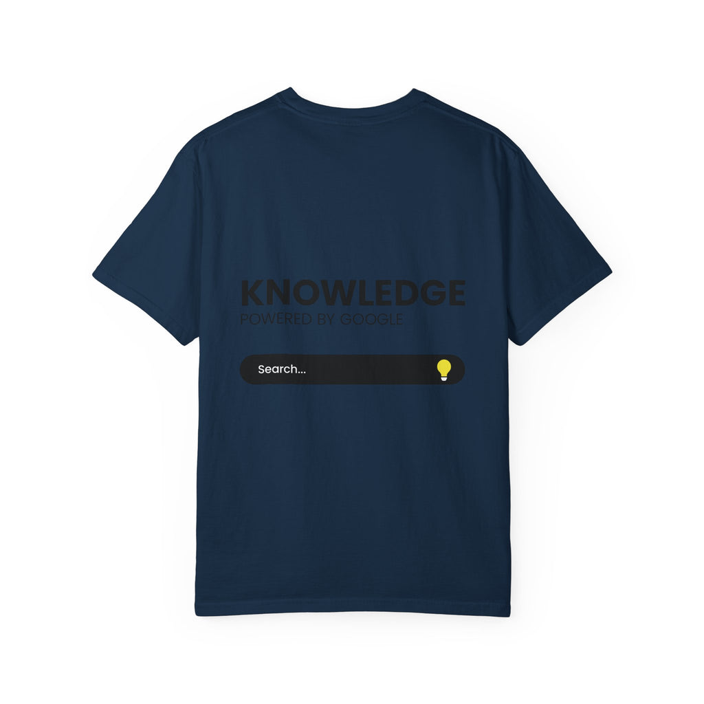 T-Shirt — "TWO years of awesomeness" Anniversary Tee with "Knowledge Powered by Google" Back Design