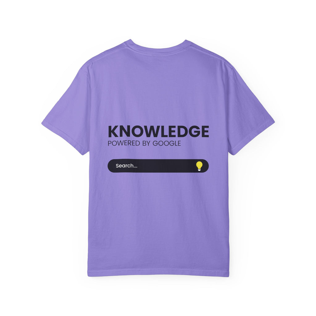 T-Shirt — "TWO years of awesomeness" Anniversary Tee with "Knowledge Powered by Google" Back Design