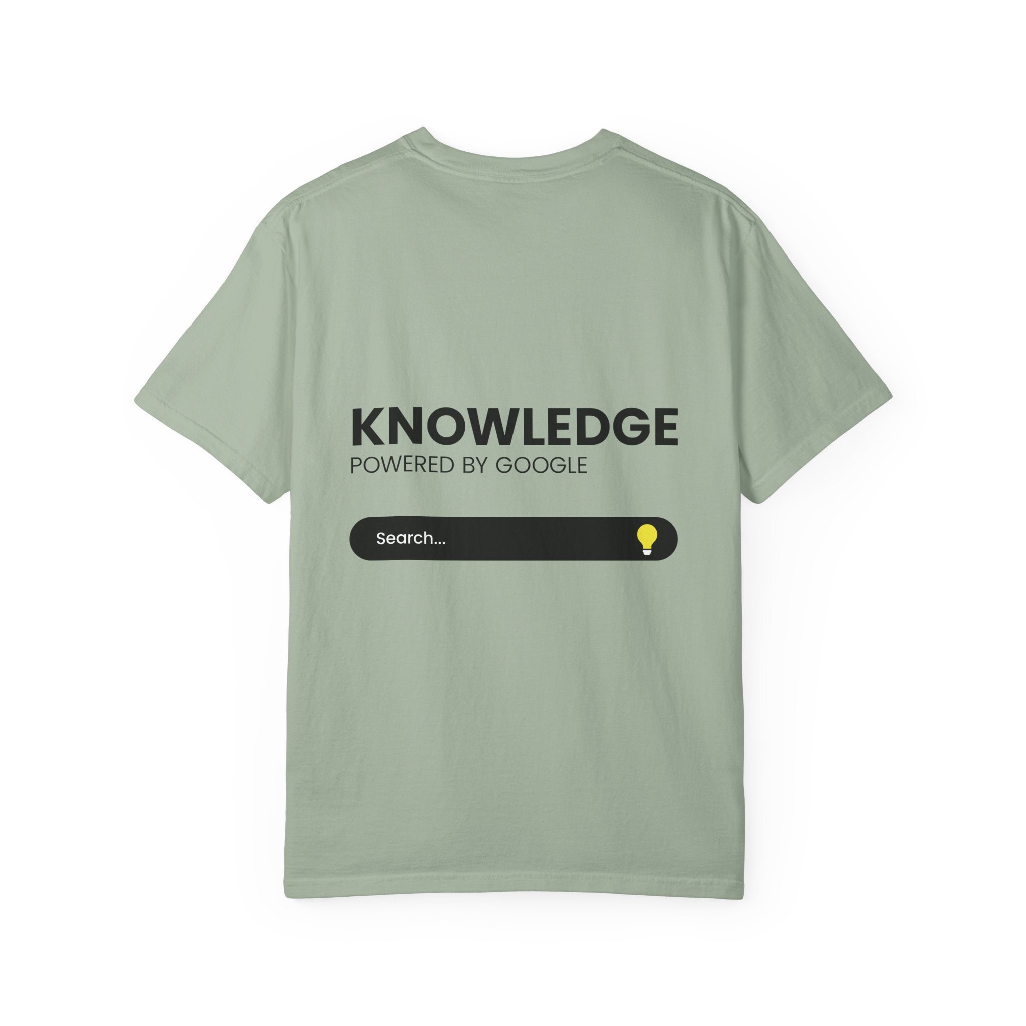 T-Shirt — "TWO years of awesomeness" Anniversary Tee with "Knowledge Powered by Google" Back Design