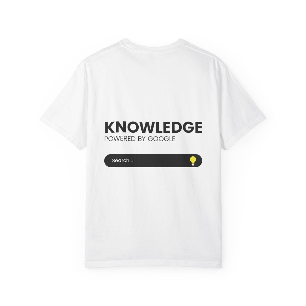 T-Shirt — "TWO years of awesomeness" Anniversary Tee with "Knowledge Powered by Google" Back Design