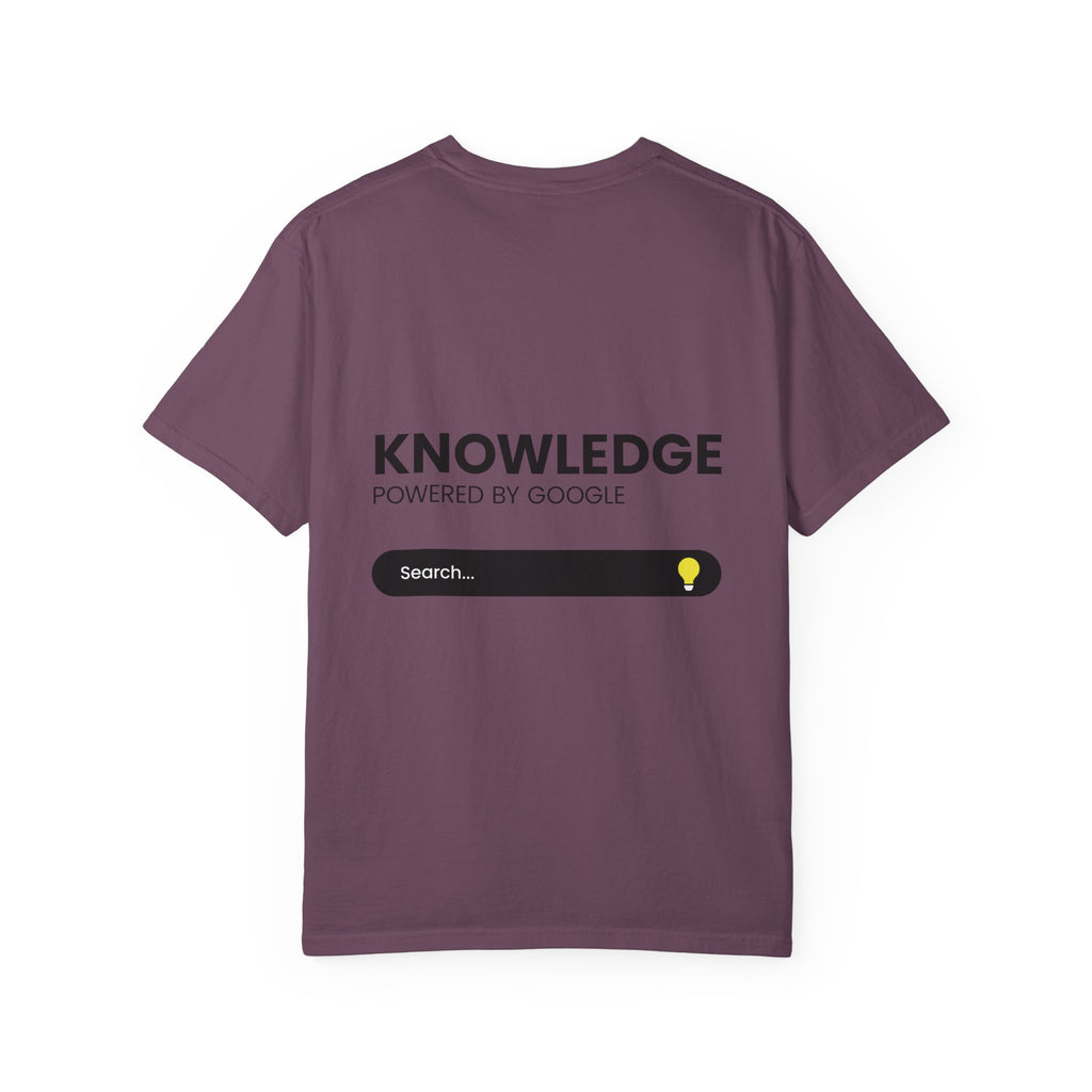 T-Shirt — "TWO years of awesomeness" Anniversary Tee with "Knowledge Powered by Google" Back Design