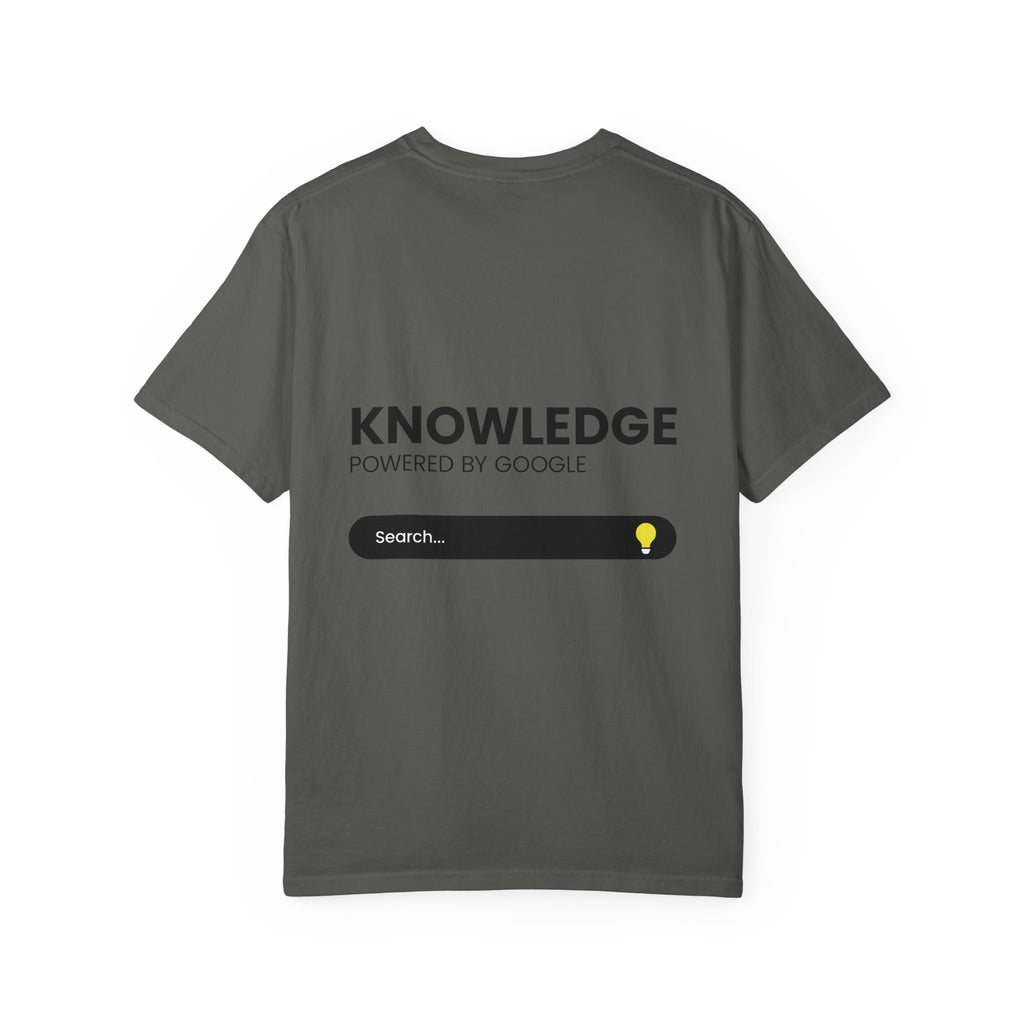 T-Shirt — "TWO years of awesomeness" Anniversary Tee with "Knowledge Powered by Google" Back Design