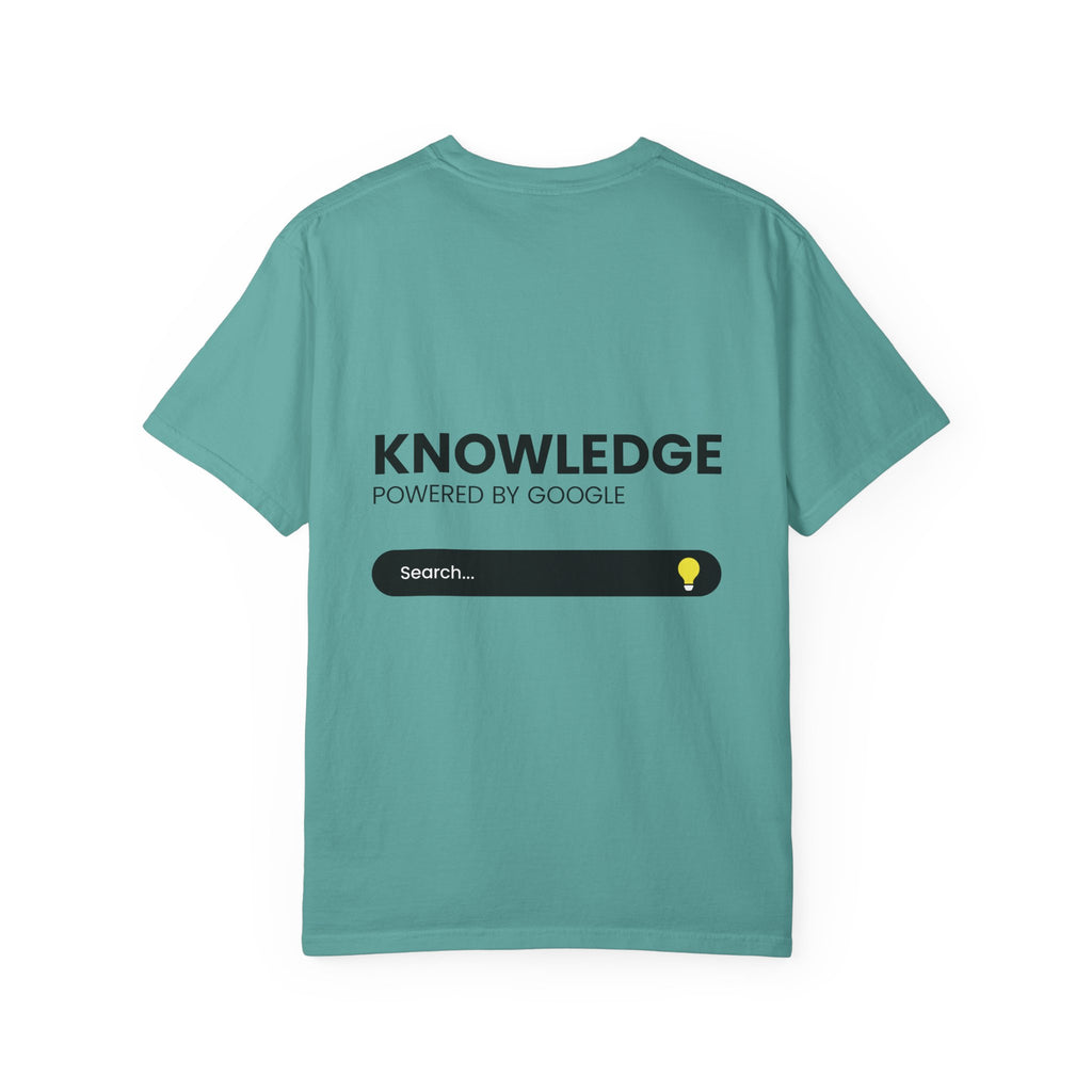 T-Shirt — "TWO years of awesomeness" Anniversary Tee with "Knowledge Powered by Google" Back Design