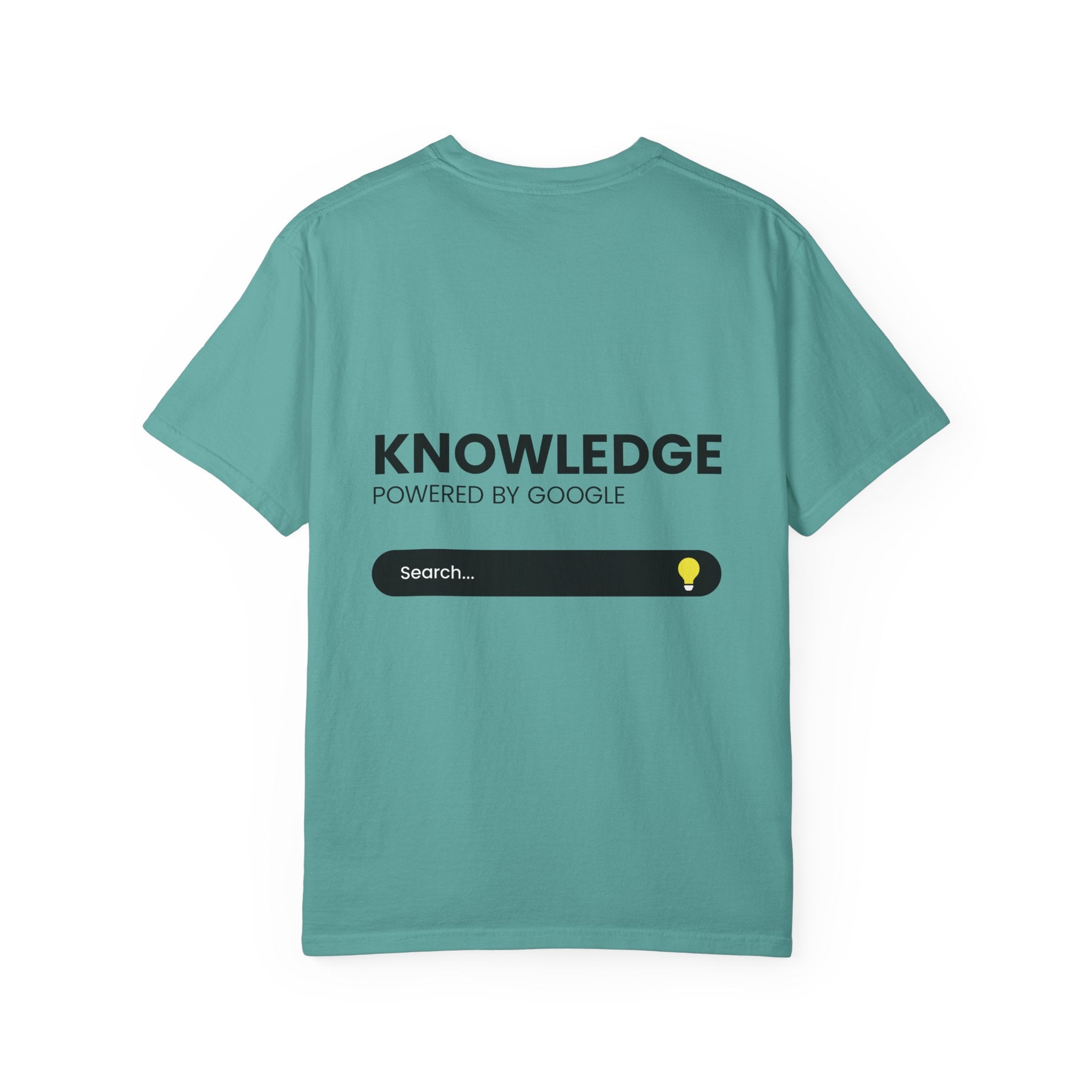 T-Shirt — "TWO years of awesomeness" Anniversary Tee with "Knowledge Powered by Google" Back Design