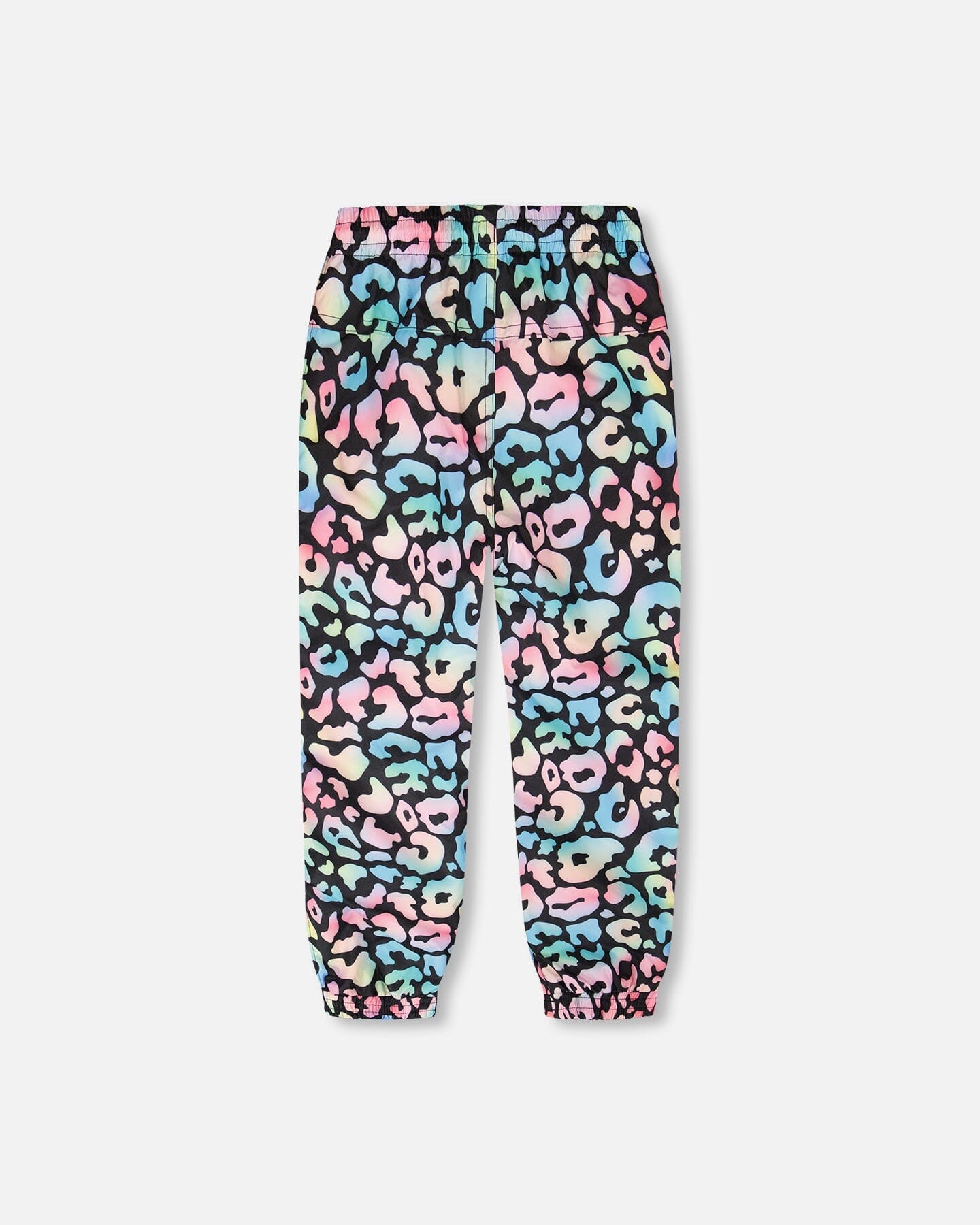 3-In-1 Two-Piece Mid-Season Outerwear Set Black Animal Print - Multicolored Inner Jacket